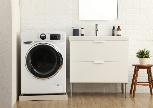 HD71-W/S ドラム式洗濯乾燥機 ホワイト/シルバー [洗濯7.5kg /乾燥機能無 /左開き] 【お届け地域限定商品】