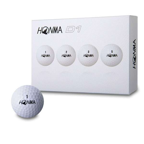 ゴルフボール New D1 ホワイト Bt1801 Wh 12球 1ダース ディスタンス系 本間ゴルフ Honma Golf 通販 ビックカメラ Com