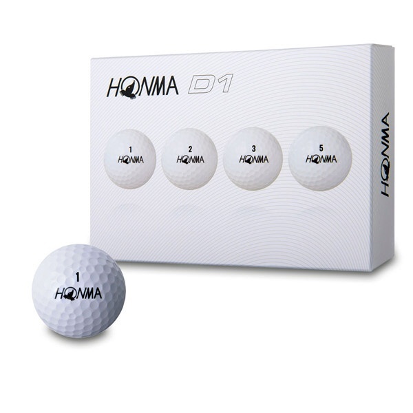 ゴルフボール New-D1 ホワイト BT1801-WH [12球（1ダース）] 本間ゴルフ｜HONMA GOLF 通販 | ビックカメラ.com