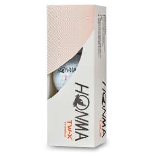 ゴルフボール Tw X ホワイト Btq1802 03p 3球 1スリーブ ディスタンス系 本間ゴルフ Honma Golf 通販 ビックカメラ Com