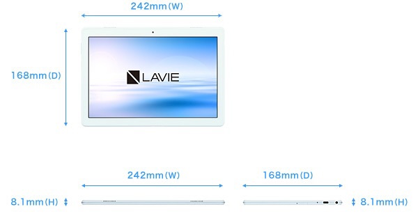 PC-TE410JAW Androidタブレット LAVIE Tab E TE410/JAW ホワイト [10.1 ...