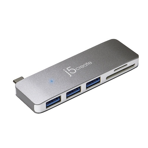 USB-C ᥹ SDɥå /micro SDɥå /USB-A3 Ultra Drive Mini Dock 5-in-1 JCD348