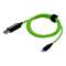 供PS4遥控器使用的发光USB电缆1m～Ray Line～绿色SASP-0480[PS4]_3