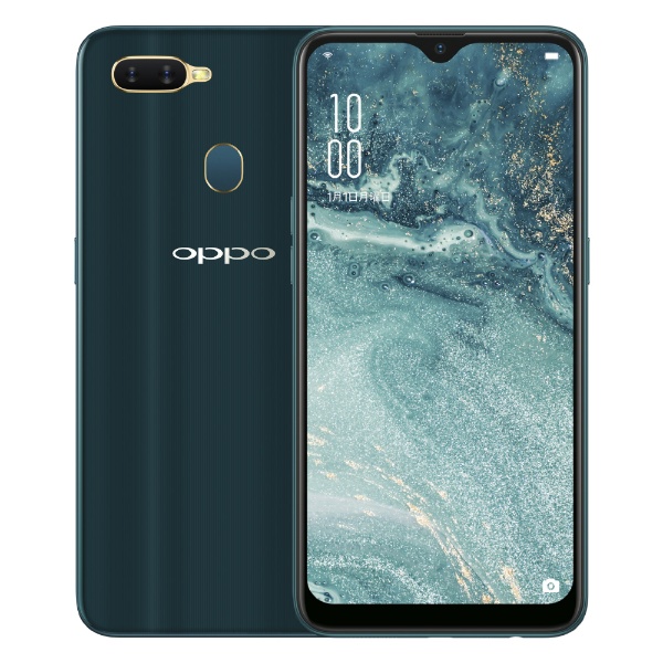 OPPO AX7 ブルー Snapdragon 450 6.2型 メモリ/ストレージ： 4GB/64GB