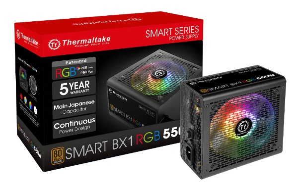 PCŸ Smart BX1 RGB 550W BRONZE PS-SPR-0550NHFABJ-1 [550W /ATXEPS /Bronze]