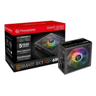 PC電源　Smart BX1 RGB 650W BRONZE PS-SPR-0650NHFABJ-1 [650W /ATX／EPS /Bronze]