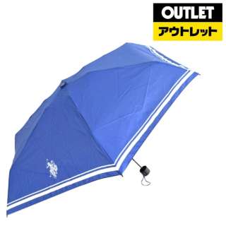 [奥特莱斯商品] USPA小手动开闭伞海军蓝[雨伞/50cm][，为处分品，出自外装不良的退货、交换不可能]