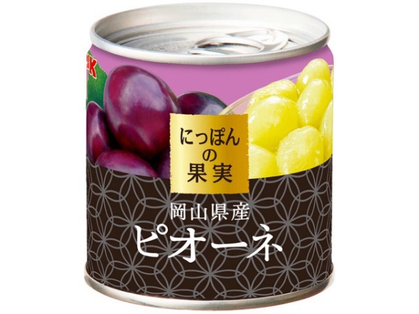 にっぽんの果実　190g(2号缶)X6個-　岡山県産　ピオーネ