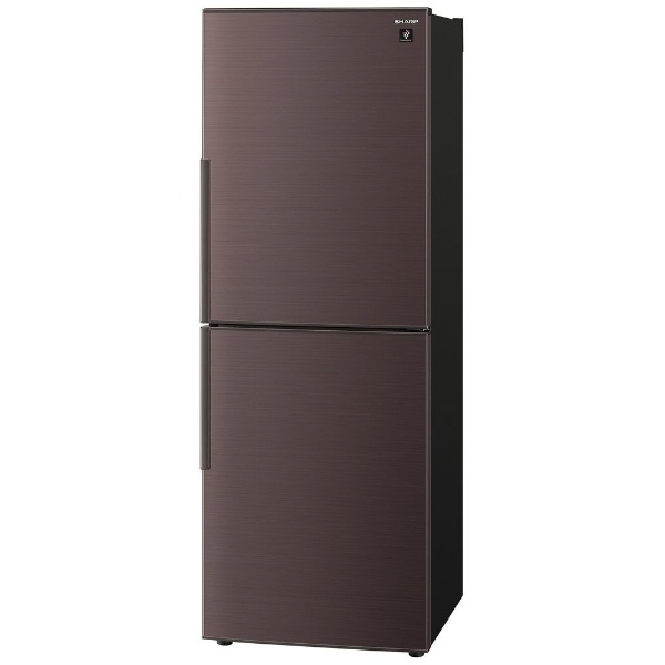 SJ-PD28E-T 冷蔵庫 プラズマクラスター冷蔵庫 ブラウン系 [2ドア /右 