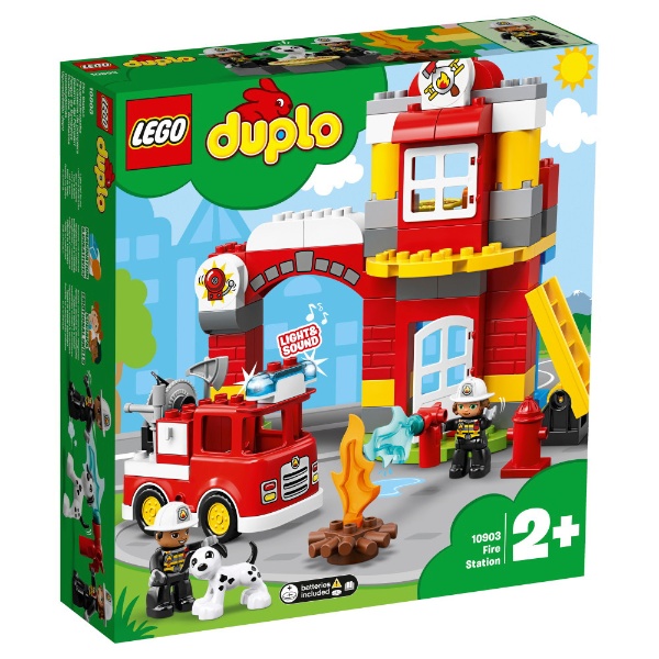 LEGO（レゴ） 10903 デュプロ 光る！鳴る！消防車と消防署 レゴ