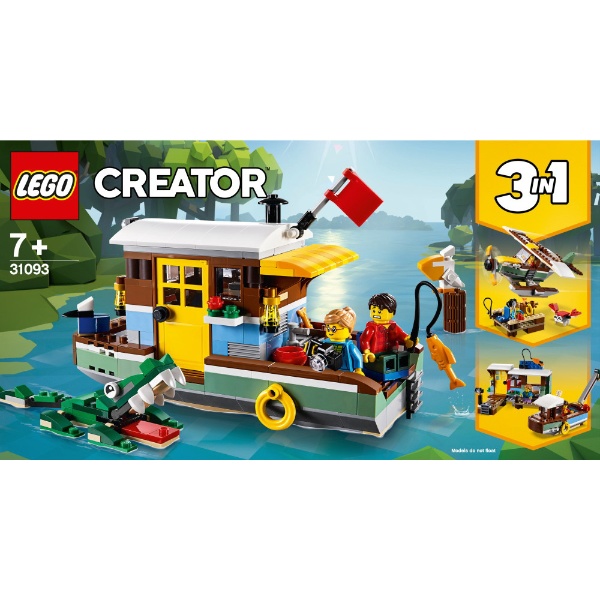 LEGO（レゴ） 31093 クリエイター リバーサイド・ハウスボート