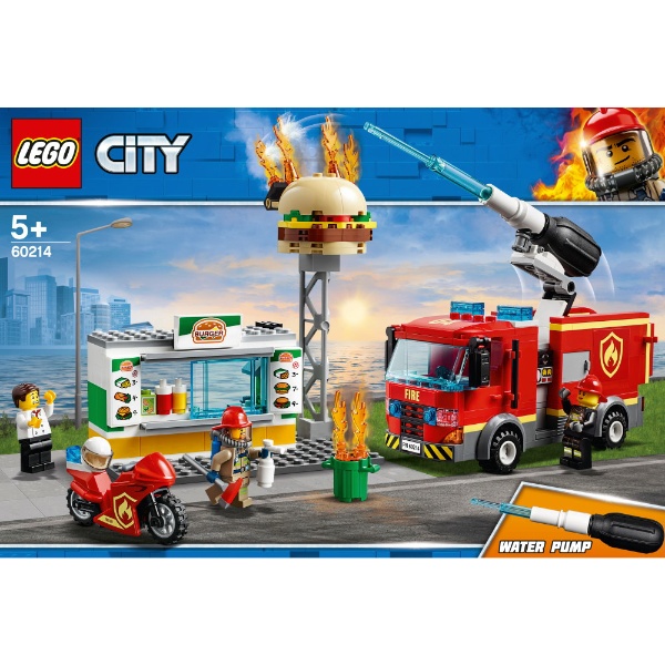 LEGO（レゴ） 60214 シティ ハンバーガーショップの火事 レゴジャパン