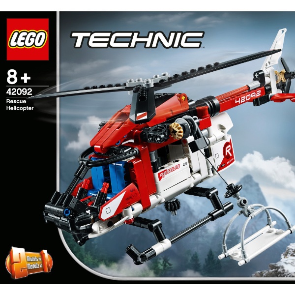 LEGO（レゴ） 42092 テクニック 救助ヘリコプター