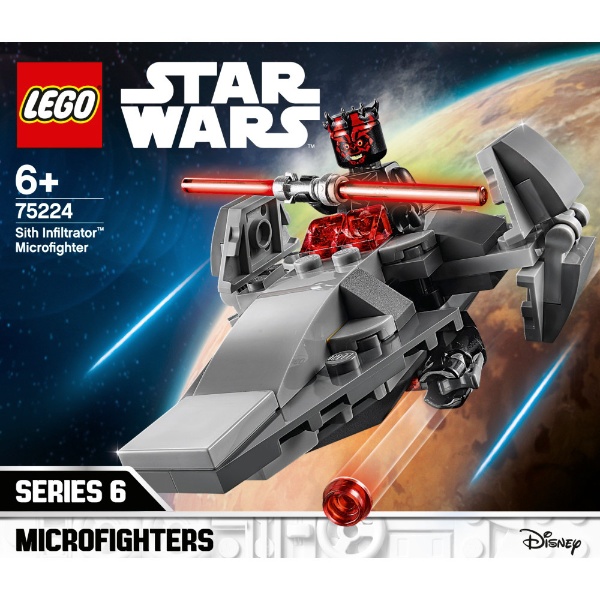 LEGO（レゴ） 75224 スター・ウォーズ シス・インフィルトレーター マイクロファイター