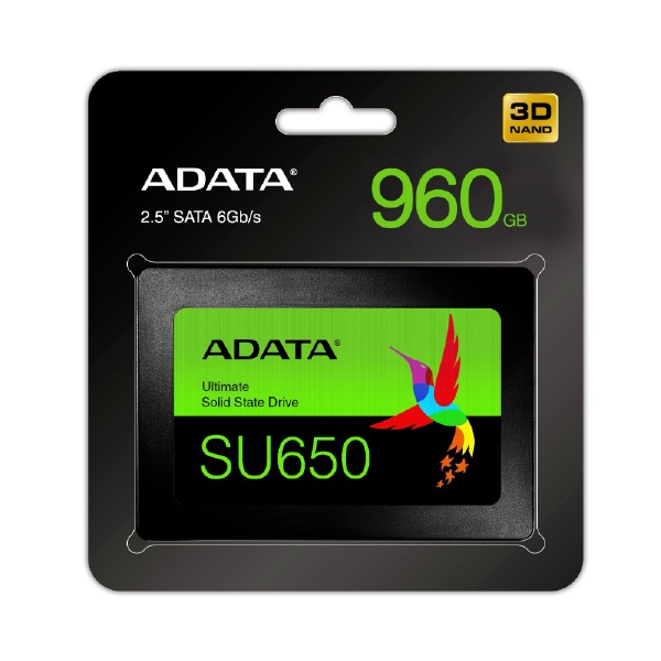 960GBA-DATA製 SSD　Ultimate SU655 ASU655SS-960GT-C　960GB