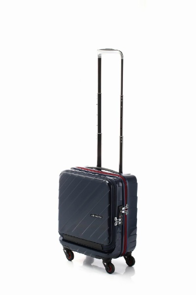  コインロッカー対応スーツケース 25L マックスキャビン ウェーブ2 ネイビー 85-76562 [TSAロック搭載]