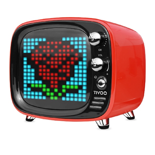 ブルートゥース スピーカー TIVOO RED レッド [Bluetooth対応]