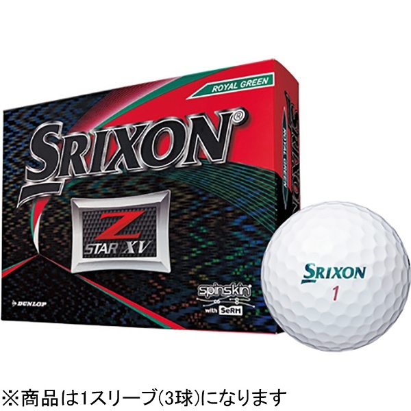 ダンロップ SRIXON Z-STAR XV ボール 1ダース(12個入り ...