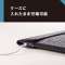MacBook 13英寸[BookSleeve]薄型suribukesu TRMB1813BSSBK黑色_4