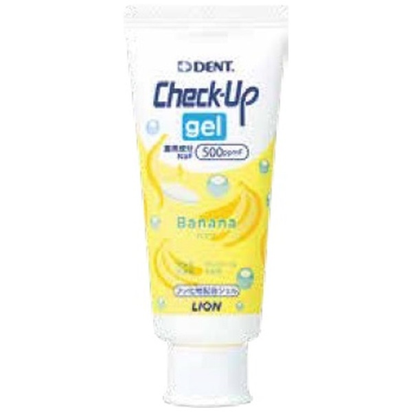 DENT.Check-Up gel(デント チェックアップ ジェル) 歯磨き粉 バナナ LION｜ライオン 通販 | ビックカメラ.com