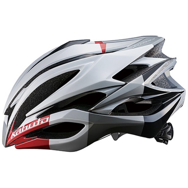自転車用 サイクル ヘルメット ZENARD-EX(S-Mサイズ：55～58cm/ホワイトレッド)6243606 【返品不可】