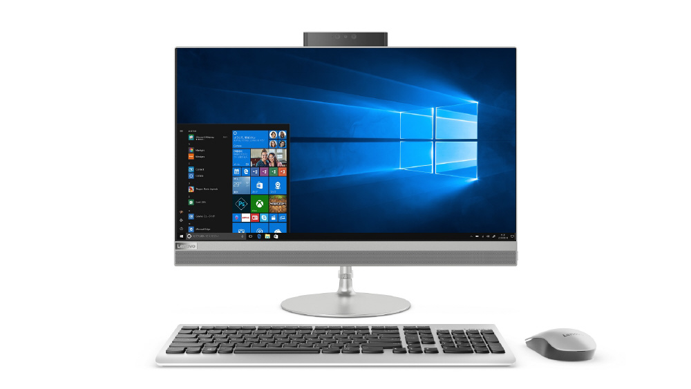 ideacentre AIO 520 デスクトップパソコン F0DJ0005JP シルバー [23.8型 /intel Core i5  /メモリ：8GB /HDD：1TB /2018年12月モデル]