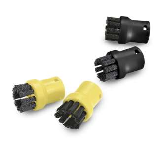 供蒸气吸尘器使用的可选择的配饰刷子4个组(黑、黄色)2.863-282.0
