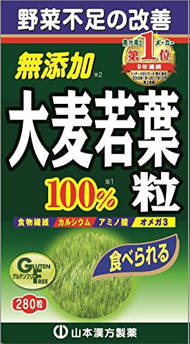 大麦若葉 青汁粒100％ 約23日分 280粒 山本漢方｜YAMAMOTO KANPOH 通販