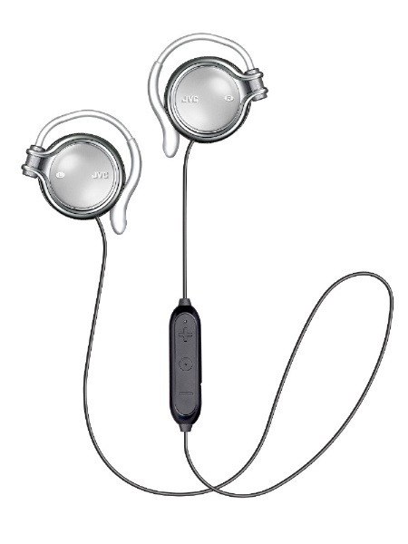 ブルートゥースイヤホン 耳かけ型 ムーンストーンシルバー HA-AL102BT-S [ワイヤレス(左右コード) /Bluetooth]  JVC｜ジェイブイシー 通販