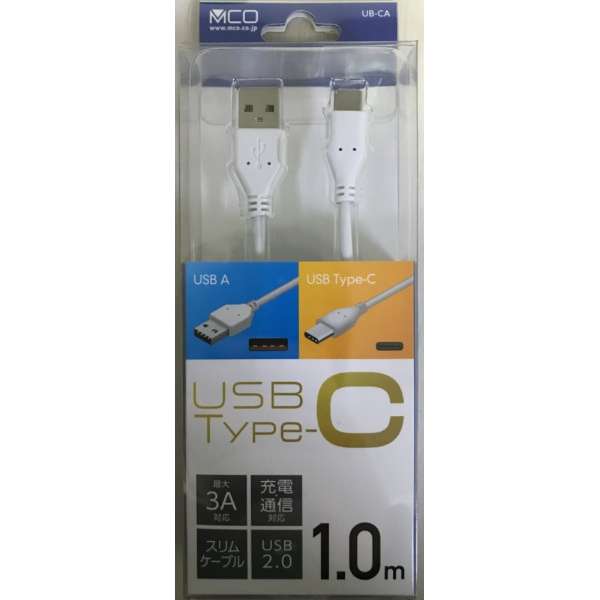 USB-A  USB-CP[u [[d /] /1.0m] zCg UB-CA201/WH_1