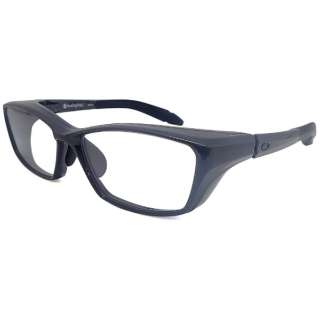 [花粉、过敏对策用品]医生想的高泥土银钛眼鏡(灰色)HD01 2[度从属于的透镜对应]