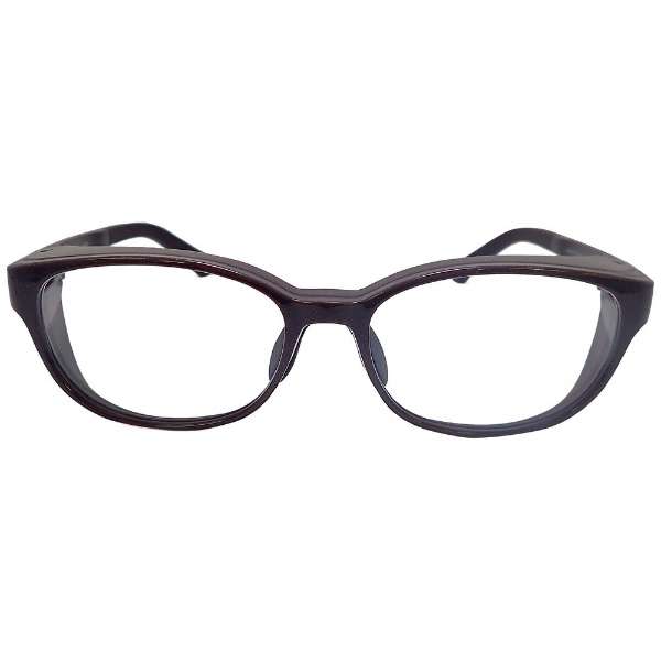 [花粉、过敏对策用品]医生想的高泥土银钛眼鏡(暗褐色)HD03 2[度从属于的透镜对应]_3
