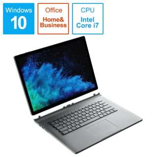 SurfaceBook2 [15.0^ /SSD 512GB / 16GB /Intel Core i7 /Vo[/2019N] FUX-00023 m[gp\R T[tFXubN2