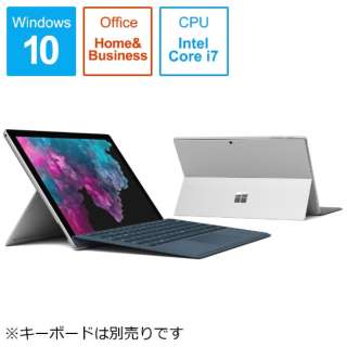 Surface Pro 6[12.3^ /SSDF512GB /F16GB/IntelCore i7/Vo[/2019N1f]KJV-00027 Windows^ubg T[tFXv6