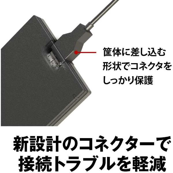 SSD-PG480U3-BA外置型SSD USB-A连接(PS5对应)黑色[480GB/手提式型]_2