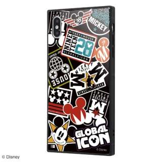 Iphone Xs Max ディズニーキャラクター 耐衝撃ガラスケース Kaku Collage ブラック Iq Dp19k1b Mk002 イングレム Ingrem 通販 ビックカメラ Com