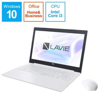 LAVIE Note StandardiNS300/MAV[Yj m[gp\R J[zCg PC-NS300MAW [15.6^ /Windows10 Home /intel Core i3 /Office HomeandBusiness /F4GB /HDDF1TB /OptaneF16GB /2019Ntf]