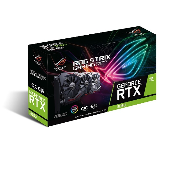 グラフィックボード NVIDIA GeForce RTX 2060 搭載 ROG-STRIX-RTX2060