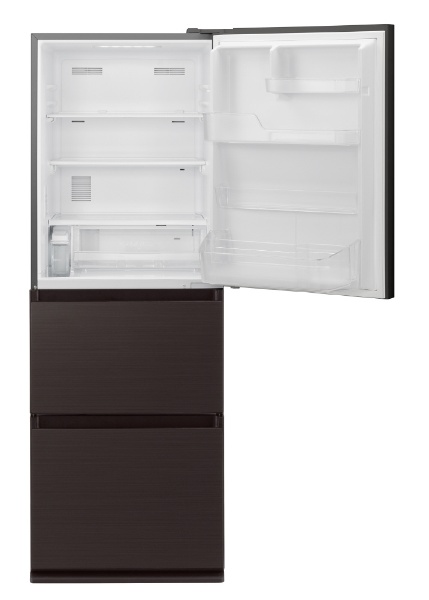 冷蔵庫 ダークブラウン NR-C340GC-T [3ドア /右開きタイプ /335L] 【お届け地域限定商品】
