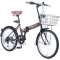 折叠自行车Raychell BRAUN FB206R[外装6段/20英寸][取消、退货不可]