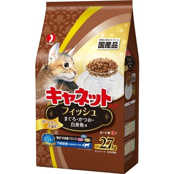 キャネットチップ フィッシュ 2.7kg ペットライン｜PETLINE 通販 | ビックカメラ.com