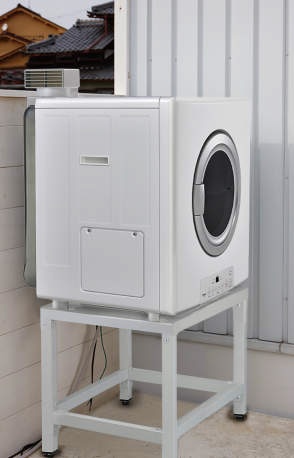 【要見積り】 家庭用ガス衣類乾燥機 乾太くん ピュアホワイト RDT-80_13A [乾燥容量8.0kg /都市ガス12・13A]