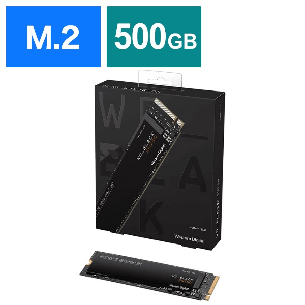 WDS500G3X0C 内蔵SSD [500GB /M.2] 【バルク品】 WESTERN DIGITAL