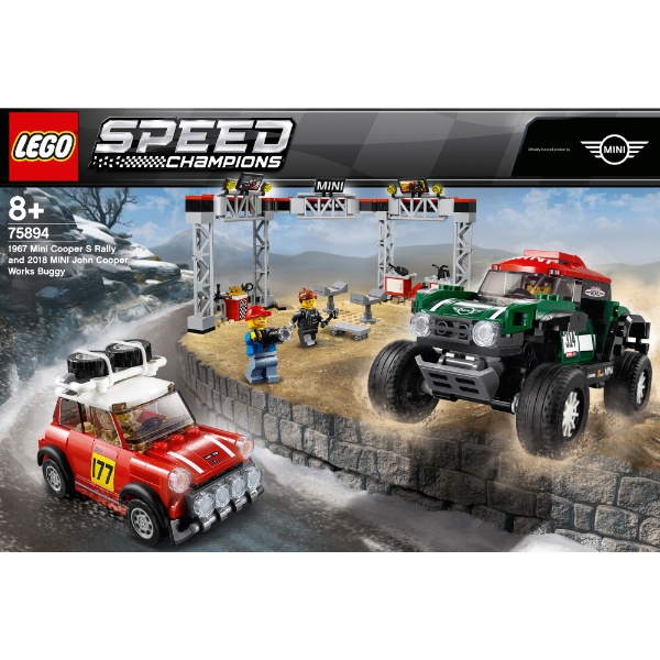 LEGO（レゴ） 75894 スピードチャンピオン 1967 ミニクーパー S ラリー