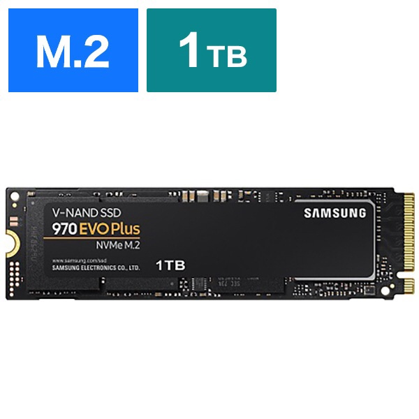 ビックカメラ.com - MZ-V7S1T0B/IT 内蔵SSD 970 EVO Plus [1TB /M.2]