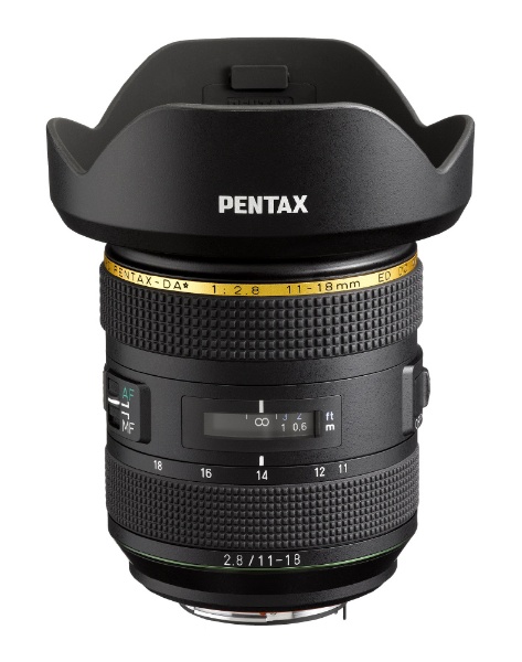 カメラレンズ HD PENTAX-DA★11-18mmF2.8ED DC AW APS-C用 ブラック [ペンタックスK /ズームレンズ]