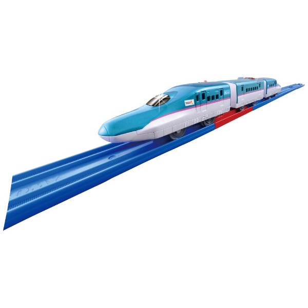 プラレール S-16 レールで速度チェンジ！！ E5系新幹線はやぶさ タカラ 