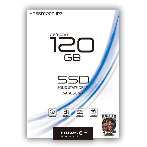HDSSD120GJP3 内蔵SSD [2.5インチ /120GB] 磁気研究所｜HIDISC ハイディスク 通販 | ビックカメラ.com