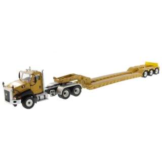 1/50 DIECAST MASTERS Cat CT 660 Day Cab tractor  XL 120 low profile HDG trailer