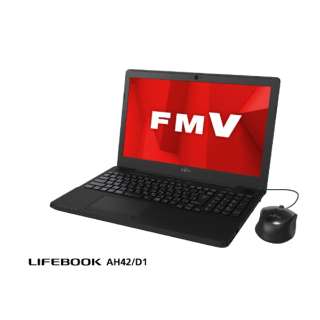 FMVA42D1B m[gp\R LIFEBOOK AH42/D1 VCj[ubN [15.6^ /Windows10 Home /intel Celeron /Office HomeandBusiness /F4GB /HDDF1TB /2019N2f]